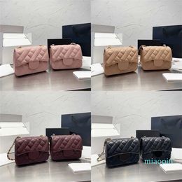 2023-Hot Diamond Shoulder Bags designer Ladies mini chain Crossbody multicolor womens all-match cute leather designers handbags wallet