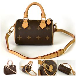 Designer shoulder bag ladies classic casual handbag old flower letters luxury crossbody bag mini tote M81085 M81086