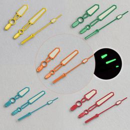 Watch Repair Kits Candy Color NH36 Hands Green Luminous Pointer NH35 For 4R 7S Movement 3Pins Needle