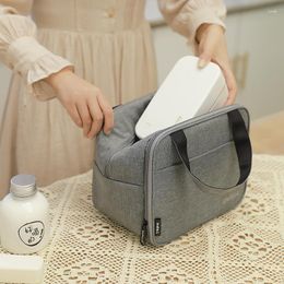 Storage Bags Insulated Bento Tote Bag Aluminium Foil Insulation Large Capacity Food Container Lunch Box Handheld