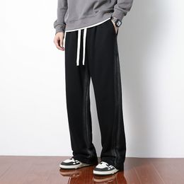 Mens Pants 8XL Wide Leg Sports Man Sweatpants Male Baggy Jogging Oversize Casual Panties Black Jogger Trousers Plus Size 7XL 6XL Z513 230620