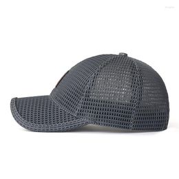 Cycling Caps Men Summer Mesh Sport Baseball Cap Hat Outdoor Visor Sun Protection