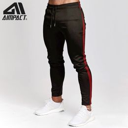 Mens Pants Aimpact Sporty Fitness for Men Bodybuilding Workout Gyms Training Jogger Sweatpants Male Active Tracksuit Trousers AM5200 230620