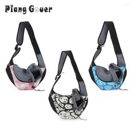 Dog Car Seat Covers Mini Cat Carrying Bag Single Shoulder Crossbody Slings Pet Travel