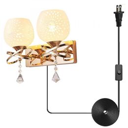 Wall Lamp 2-Light Vanity Light Fixture Plug In Sconce Lighting Gold Finish Metal With White Frosted Glass Lampshade