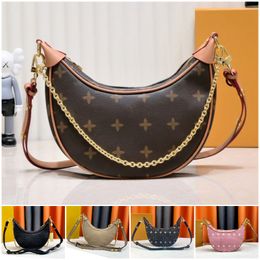 Classic designer bags ladies shoulder bag old flower letter chain handbag casual crossbody luxury tote bag