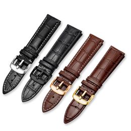 2023 New Arrival Design High Quality Wide Strap Vintage Tanned Leather Luxury Wrist Watch Band Leather Watch Strap