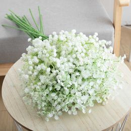 Dried Flowers 1/2/3pcs Artificial Long Branches Gypsophila Immortal Fake Plant Crafts Wedding Table Decoration Home Party Supplies