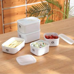 Dinnerware Sets Plastic School Kids Lunch Boxes For Children Microwaveable Portable Leakproof Office Containers