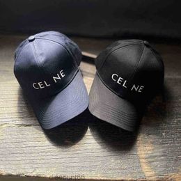 2023 ball celins s designer caps full details silin metal buckle letter hardtop baseball hat lisa same star duck tongue hat mens and womens fashion A1TB6O