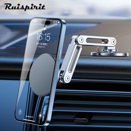 Strong Magnetic Phone Holder for Car Tesla Model 3 / Y Phone Mount Magnets Stand for iPhone 14 13 12 Pro Max Magsafe Accessories