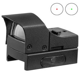 Hunting Tactical Holographic Riflescope 1x22 Red Dot 21mm Airsoft Red Dot Scope Sight Dot