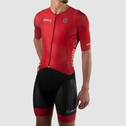 Racing Sets Sila Mens Bicycle Mtb Triathletes Clothes Running Sports Jumpsuit Skating Lycra Comfort Cycling/running/skating Suit