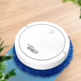Brooms Dustpans 3in1Intelligent Sweeping Robot Smart Impregnation Cleaning USB Charging Dry And Wet Mop Intelligent 230621