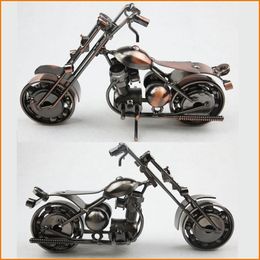 Newest Design American Style Iron Art Metal Craft Harley Motorcycle Model Toy Motorbike Models Toys Home Decoration Accessories Souvenir