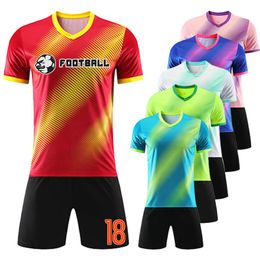 Other Sporting Goods Men Football Jersey Uniform DIY Custom Match Training Soccer Set Collection High Quality Fabric 230621