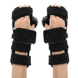 Other Massage Items Hand Wrist Brace Fracture Fixed Finger Corrector Splint Stroke Hemiplegia Rehabilitation Training Equipment Support 230621