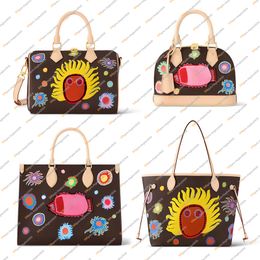 Ladies Fashion Casual Designe Luxury YK Embroidery Printing Tote Handbag Crossbody Shoulder Bag TOP Mirror Quality M46428 M46426 M46429 M46447 Pouch Purse