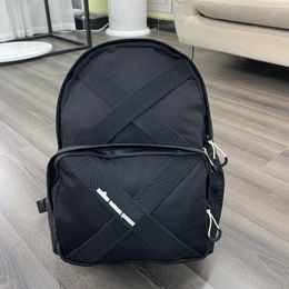 Schoolbag designer backpack Letter Cross Backpack Men and Women casual sports Backpack Mountain Climbing 230420