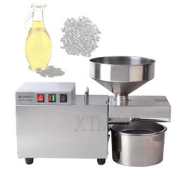 Household Commercial Medium Sized Stainless Steel Oil Press, Automatic Cold Hot Press Electric S9 Oil Press Industry