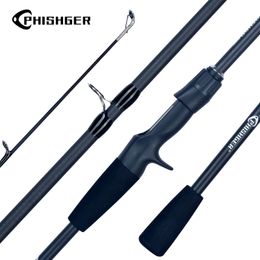 Spinning Rods PHISHGER Baitcasting Travel Carbon Mini Goods For Fishing Casting Weight 530g M Fast Ultralight Lure Trout Pole 230621