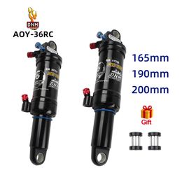 Bike Groupsets DNM AOY 36RC MTB Shock Abosorber 165mm 190mm 200mm Soft Tail Manual Control Lockable Rebound Bicycle Air Rear Cycling Part 230621