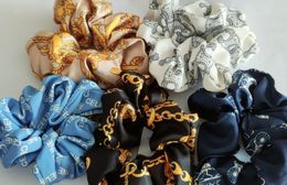 Tiara 's Hair Scarf Scrunchies tail Holder Head Bows Elastic Ties Ring Jewelry Accessories 230621