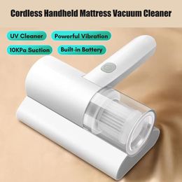 Lint Rollers Brushes Bed Vacuums Cordless UV Mattress for Pillows Sheets Mattresses Sofas Plush Toys and Other Fabric Surfaces 230621