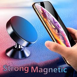 Car Phone Holder Magnetic Universal Magnet Phone Mount for iPhone14 Max xiaomi in Car Mobile Cell Phone Holder Stand accessories