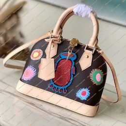 Ladies Fashion Casual Designe Luxury YK Embroidery Printing Tote Handbag Crossbody Shoulder Bag New Mirror Quality M46428 M46426 M46429 M46447 Purse