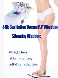 6 in 1 80k ultrasound lipocavitation rf fat burning machine vacuum cavitation system