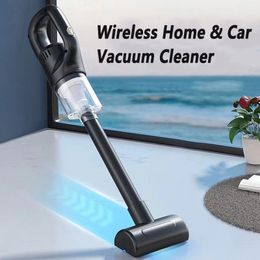 Hand Push Sweepers 60000PA Wireless Home Car Vacuum Cleaner Cordless Handheld Chargeable Auto for Pets Hair Mini 230621