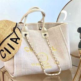 Luxury Women's Hand Embroidered Pearl Beach Bag Big Ladies Small Backpacks Canvas Chain Backpack Evening Handbags VI9Z 60% Factory Outlet Sale