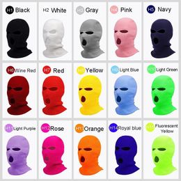 Beanie Skull Caps Winter Solid Colour Keep Warm Balaclava for Woman and Man White Black Pink Blue 19 Is Optional Outdoor Sports Cap Hats 230621