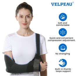 Other Massage Items VELPEAU Arm Sling For Hand Broken or Dislocation Lightweight Triangle Design Immobilizer Support Breathable and Adjustable 230621