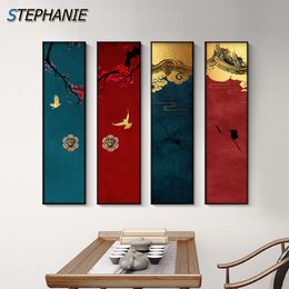 Paintings Japanese Wall Art Chinese Landscape Poster Print Abstract Canvas Painting Picture Aesthetic Home Decoration Wall Posters 230621