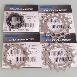 Bike Freewheels Chainwheels Shimano DA CS 9000 R9100 Bicycle Flywheel Pinion 11 Speed Cassette Cog 11 13 15 16 17T Locking Cover 230621