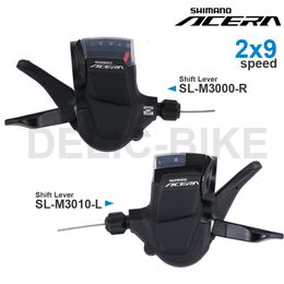 Bike Groupsets SHIMANO ACERA M3000 2x9 speed Groupset Shifters SL M3000 R SL M3010 L Original parts 230621