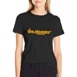 Women's Polos Stooges T-Shirt Cute Tops Aesthetic Clothes Vintage T Shirt Womens Clothing