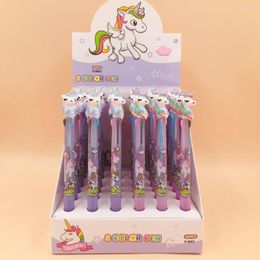 Pcs/lot Creative 3 Colours Ballpoint Pen Cartoon Animal Ball Pens School Office Writing Supplies Stationery Gift