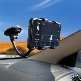 Universal 360° Rotating Car Phone Holder Windshield Dashboard Mount Car Holder GPS Phone Stands Automobile Interior Accessories