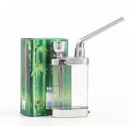 Smoking Pipes New water pipe with LED dazzling lights, dual purpose water pipe, old-fashioned water pipe kettle