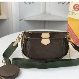 Designer bag multi accessoires women top qualityold flower Favourite Luxury Shoulder Messenger Bag Purses 3 Piece sets