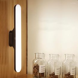 Table Lamps Lamp Bedroom LED Light USB Magnetic Desk Bedside Rechargeable Office Study Reading Battery