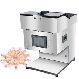 Multifunctional Stainless Steel Electric Tiger Prawn Hairy Shrimp Back Cutter Machine