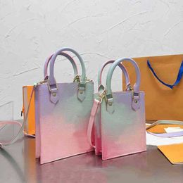 New Product Mini Tote Bag Leather Shoulder Bags Women Letter Print Crossbody Bags Classic Designer Handbags Totes Female Hand Purses 220330