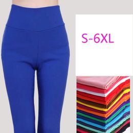 2023 Spring Autumn Leggings Women Cute High Waist Slim Ankle-length Pants Casual Pencil Pantalones Skinny Trousers Oversize