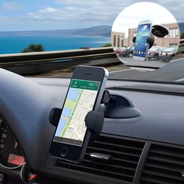Phone Holder in the Car for Samsung iPhone LG Car Phone Holder Tool Cellphone Stand for Phone Car Holder Smartphone Accessories
