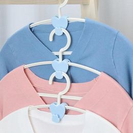 Hangers 12Pcs Stylish Plastic Velvet Clothes Hanger Hook Reusable Easy To Install Dorm Supplies