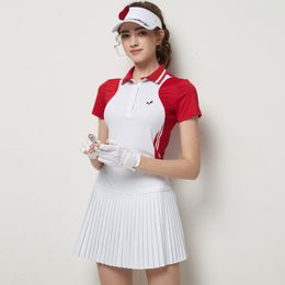 Other Sporting Goods Golf Clothing Ladies Summer Breathable Fashion Casual SelfCultivation HighQuality Sports TShirt Polo Shirt AntiPilling Top 230621